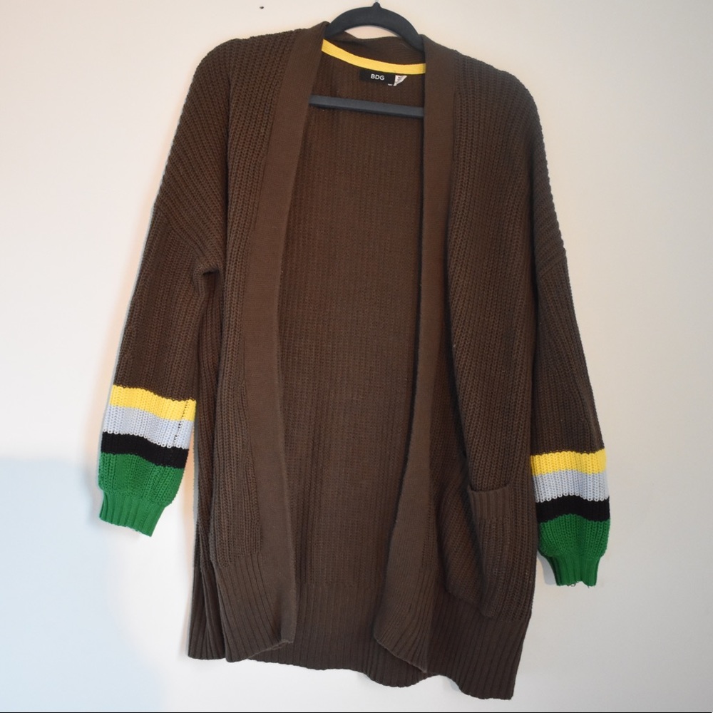 *ON HOLD* Urban Outfitters BDG brown long cardigan